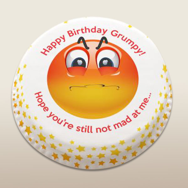 "Emoji Photo Cake - codeEm08 - Click here to View more details about this Product